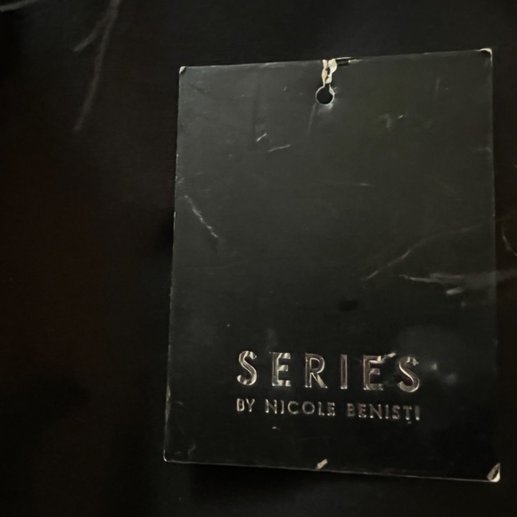 Women's Black Courcheval Removable Fur Leather & Duck Down Parka - Picture 6 of 7